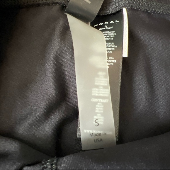Koral Lateral High Rise Legging Black Size Small - Picture 2 of 8